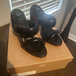 New Christian Louboutin Inflama Sab Sandal 39.5